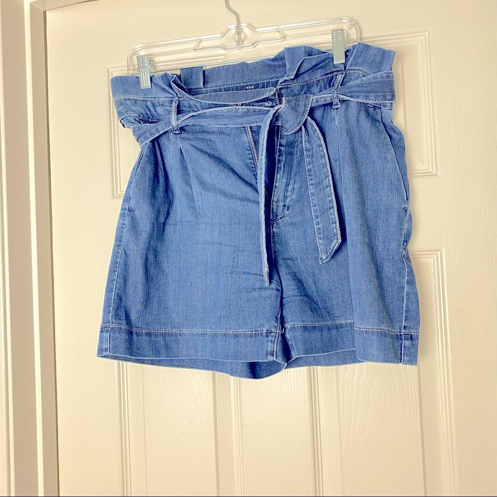 White House Black Market Paperbag Shorts